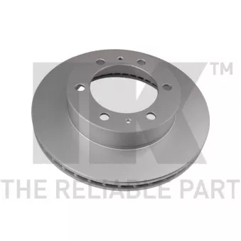 Jeu de 2 disques de frein avant NK OEM 435120K060