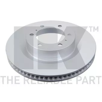 Jeu de 2 disques de frein avant NK OEM 4351260190