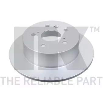 Jeu de 2 disques de frein arrière NK OEM 4243106160