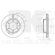 NK 3145184 - Jeu de 2 disques de frein avant