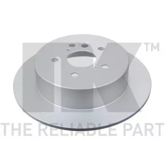 Jeu de 2 disques de frein arrière NK OEM 4243142040