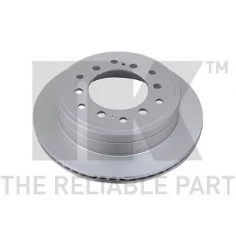 Jeu de 2 disques de frein arrière NK OEM 4243160201