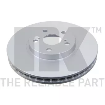 Jeu de 2 disques de frein avant NK OEM 4351220601
