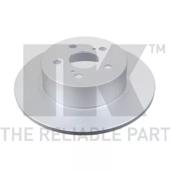 Jeu de 2 disques de frein arrière NK OEM 4243105040