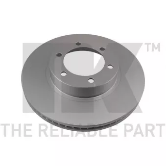 Jeu de 2 disques de frein avant NK OEM 4351260150