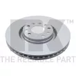 NK 3147107 - Jeu de 2 disques de frein avant