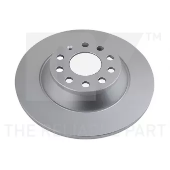 Jeu de 2 disques de frein arrière NK OEM 4F0615601E