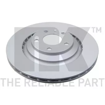 Jeu de 2 disques de frein arrière NK OEM 4F0615601D
