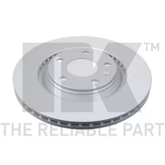 Jeu de 2 disques de frein arrière NK OEM 8E0615601K