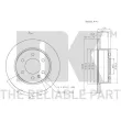 NK 3147122 - Jeu de 2 disques de frein arrière