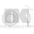 NK 3147132 - Jeu de 2 disques de frein avant