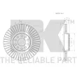 NK 3147134 - Jeu de 2 disques de frein avant