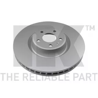 Jeu de 2 disques de frein avant NK OEM 4G0615301C