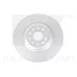 Jeu de 2 disques de frein avant NK [3147193]