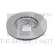 NK 314733 - Jeu de 2 disques de frein avant