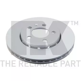 Jeu de 2 disques de frein avant NK OEM 6R0615301