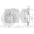 NK 314775 - Jeu de 2 disques de frein arrière