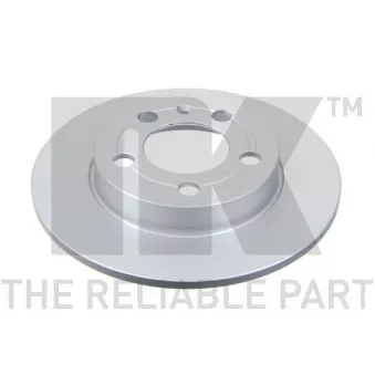 Jeu de 2 disques de frein arrière NK OEM 1J0615601D
