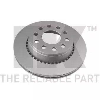 Jeu de 2 disques de frein arrière NK 314781