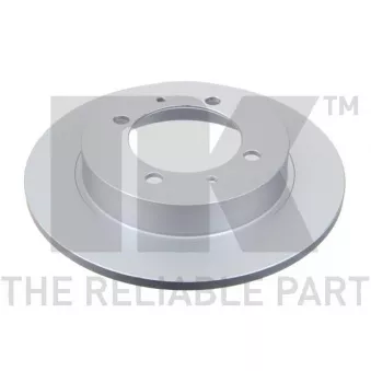 Jeu de 2 disques de frein arrière NK OEM PW820195