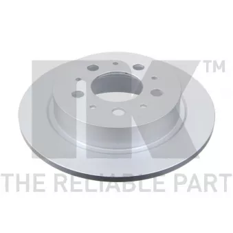 Jeu de 2 disques de frein arrière NK OEM 2718955