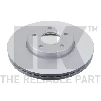 Jeu de 2 disques de frein avant NK OEM 3M512C375AC