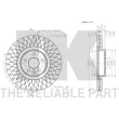 NK 314856 - Jeu de 2 disques de frein avant
