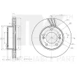 NK 315705 - Jeu de 2 disques de frein avant