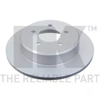 Jeu de 2 disques de frein arrière NK OEM 4721023AC