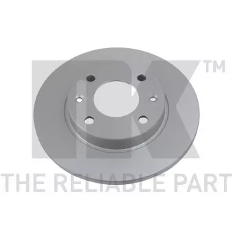 Jeu de 2 disques de frein avant NK OEM 424689