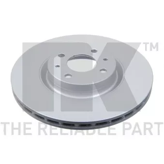 Jeu de 2 disques de frein avant NK OEM 46455892