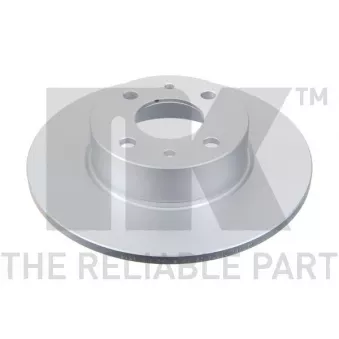 Jeu de 2 disques de frein arrière NK OEM 82394417
