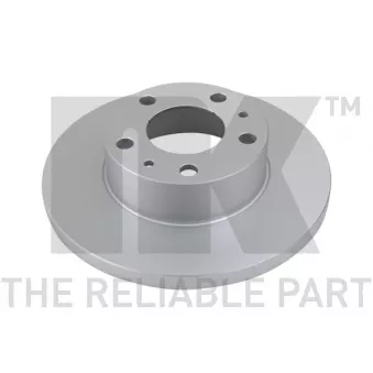 Jeu de 2 disques de frein avant NK OEM 1606308980