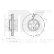 NK 3415127 - Disque de frein avant gauche