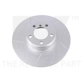 Jeu de 2 disques de frein avant NK OEM 34106797602