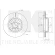 NK 341593 - Jeu de 2 disques de frein avant