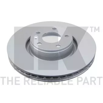 Jeu de 2 disques de frein avant NK OEM 4F0615301E