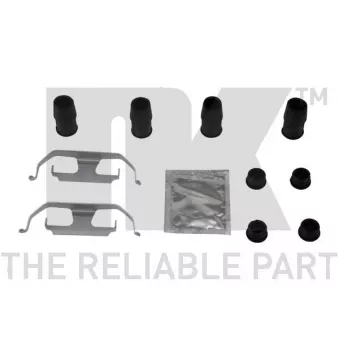 Kit d'accessoires, plaquette de frein à disque NK [79151889]