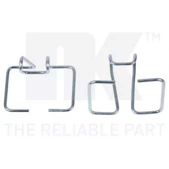 Kit d'accessoires, plaquette de frein à disque NK OEM 75516220