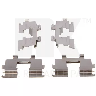 Kit d'accessoires, plaquette de frein à disque NK OEM 4106013A25