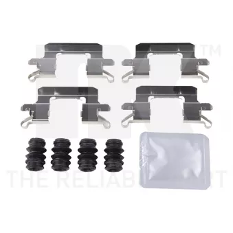 Kit d'accessoires, plaquette de frein à disque NK OEM D10603TS0A