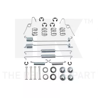 Kit d'accessoires, mâchoires de frein de stationnement NK OEM 6530640