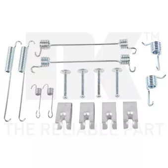 NK 7925749 - Kit d'accessoires, mâchoire de frein