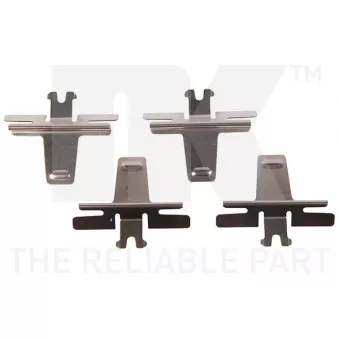 Kit d'accessoires, plaquette de frein à disque NK OEM 45022SA0N50
