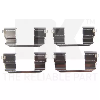Kit d'accessoires, plaquette de frein à disque NK OEM 45022SM4A00