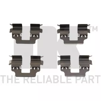 NK 79261750 - Kit d'accessoires, plaquette de frein à disque