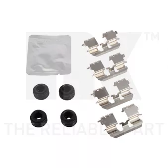 NK 79261810 - Kit d'accessoires, plaquette de frein à disque