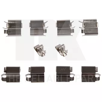 NK 79301240 - Kit d'accessoires, plaquette de frein à disque