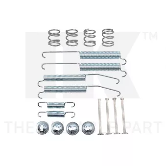 Kit d'accessoires, mâchoire de frein NK OEM MB008450