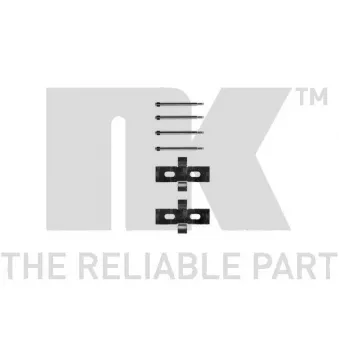 NK 7933007 - Kit d'accessoires, plaquette de frein à disque